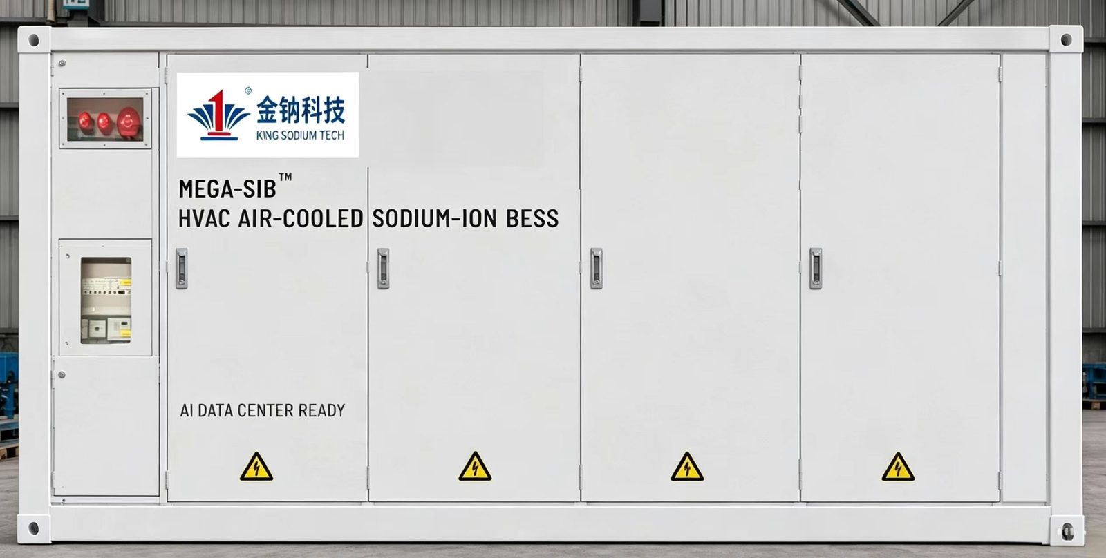 KS-1.7MWh 集装箱储能系统应用于 AIDC 算力中心